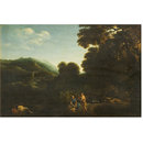 Pastoral landscape (Oil painting)