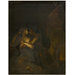 Oil painting - The Poet Observing Nerea with Her New Lover in Her Grotto