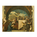 Oil painting - The Presentation in the temple
