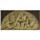 Oil painting - Group of putti, with birds Oil painting - Group of putti, with birds