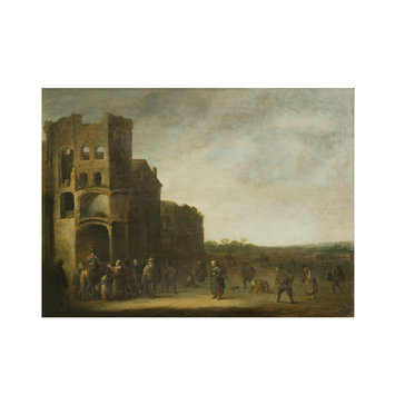 Oil painting - St Martin and the beggar