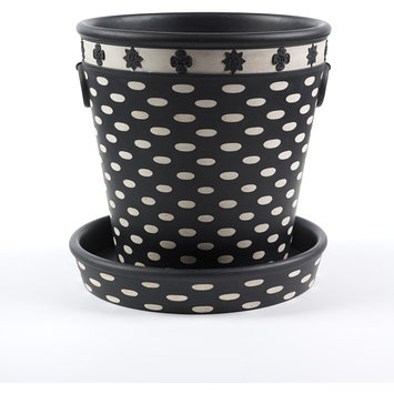 Flower pot and stand Flower pot and stand