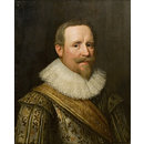 A Man wearing a ruff (Oil painting)