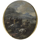 Cavalry Engagements (Oil painting) Cavalry Engagements (Oil painting)