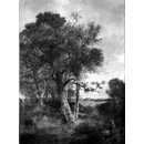 On the skirts of the forest (Oil painting)
