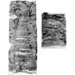 Painted panel - Luna and Mercury (plaster panel from Stodmarsh Court, Kent)