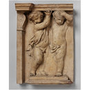 Cupids as Caryatids; Putti supporting an architrave (Relief)