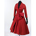 Cocktail dress - 'Ecarlate' (scarlet); La Ligne Y