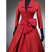 Cocktail dress - 'Ecarlate' (scarlet); La Ligne Y