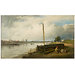 Oil painting - The Thames from Millbank