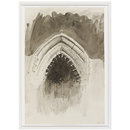 Direct Study of Gothic Arch in Great Sculpture Courts - Victoria & Albert Museum (Drawing) Direct Study of Gothic Arch in Great Sculpture Courts - Victoria & Albert Museum (Drawing)