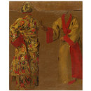 Oil painting - Two Costume Studies