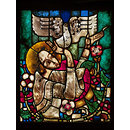 Music Leaving Her Fingers; Release of the Dove (Panel)