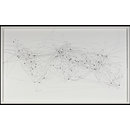 Air Routes of the World (Day) (Print)