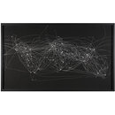 Air Routes of the World (Night) (Print)