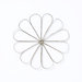 Elements of a filigree button
