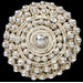 Elements of a filigree button