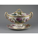Soup tureen, cover and stand Soup tureen, cover and stand