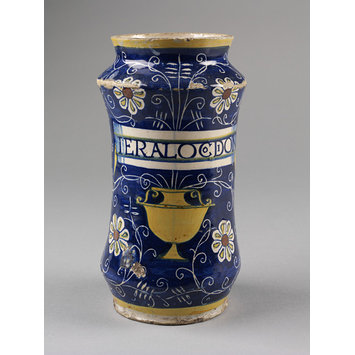 Drug jar, Albarello