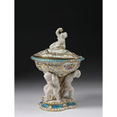 'Victoria pierced' (Bowl and cover)