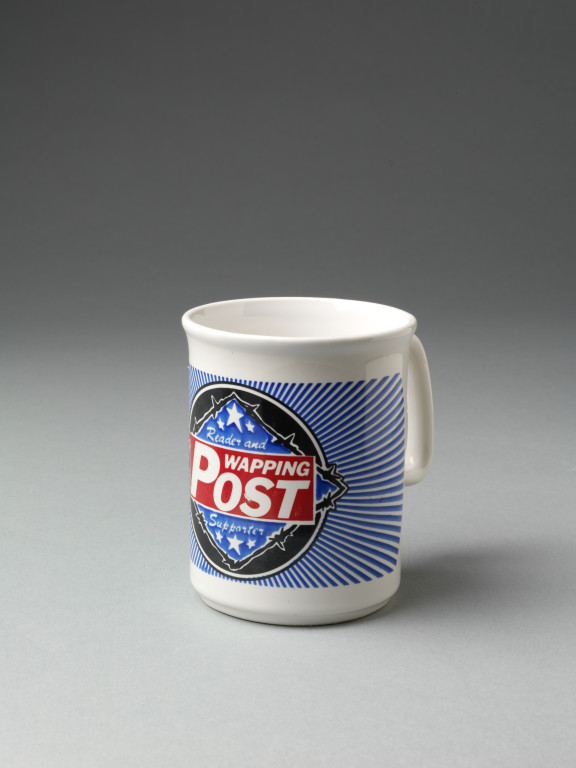 Mug, made 1986, Staffordshire