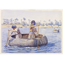 Two Arabs in a Quffa (Watercolour) Two Arabs in a Quffa (Watercolour)