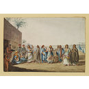An Egyptian Ball, At Ned Sili (Watercolour)