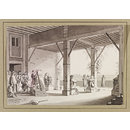 Egyptian Antiquities In The Vestibule Of A Country House At Bulac [Bulaq] (Drawing)