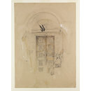 Watercolour - Door to the Church, Monastery of St. Catherine, Sinai Watercolour - Door to the Church, Monastery of St. Catherine, Sinai