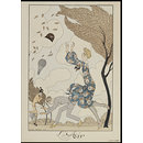 Falbalas et Fanfreluches.  Almanach des  modes...; L'Air (Fashion plate)