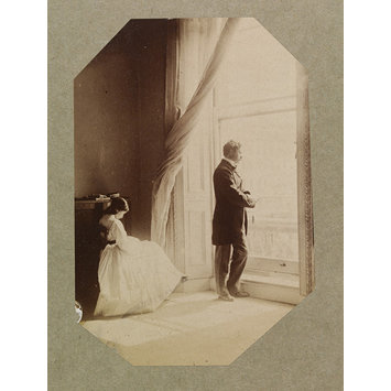 Photograph - Photographic Study [Carpenter at his work-bench, Dundrum]
