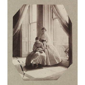 Photograph - Clementina and Isabella Grace Maude, 5 Princes Gardens; Photographic Study