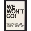 Poster - We Won't Go! Poster - We Won't Go!