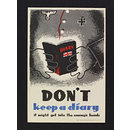 Don't keep a diary (Poster) Don't keep a diary (Poster)