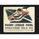 Rugby league final (Poster)