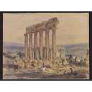 The Temple of Jupiter, Baalbek (Watercolour) The Temple of Jupiter, Baalbek (Watercolour)