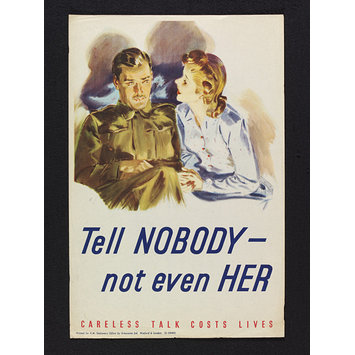 Poster - Tell Nobody - not even Her! Poster - Tell Nobody - not even Her!