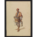 A Sherbert Seller (Watercolour)