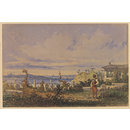The Cemetery of Crimean Heroes, Scutari (Watercolour)