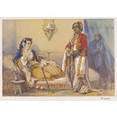 Interior of a Harem (Watercolour)