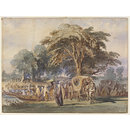 The Sweet Waters of Europe, Constantinople (Watercolour)