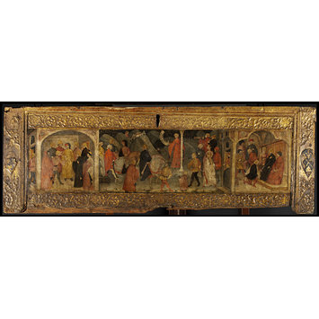 Cassone panel - Scenes of a Marriage Ceremony (cassone panel) Cassone panel - Scenes of a Marriage Ceremony (cassone panel)