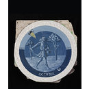 October; The Labours of the Months (Roundel)