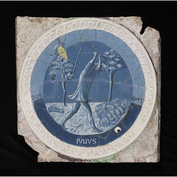 Roundel - July; The Labours of the Months Roundel - July; The Labours of the Months