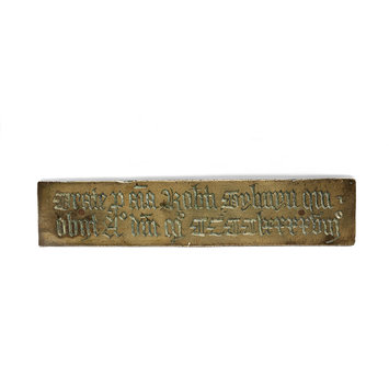 Monumental brass
