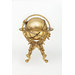 Mechanical globe clock