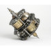Mechanical globe clock
