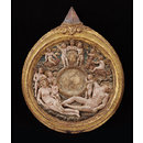 Mirror frame - Mirror frame in the form of the Medici ring