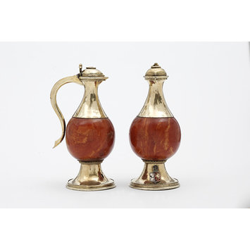 Pair of altar cruets