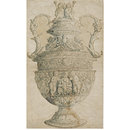 Design - Design for a two-handled urn Design - Design for a two-handled urn